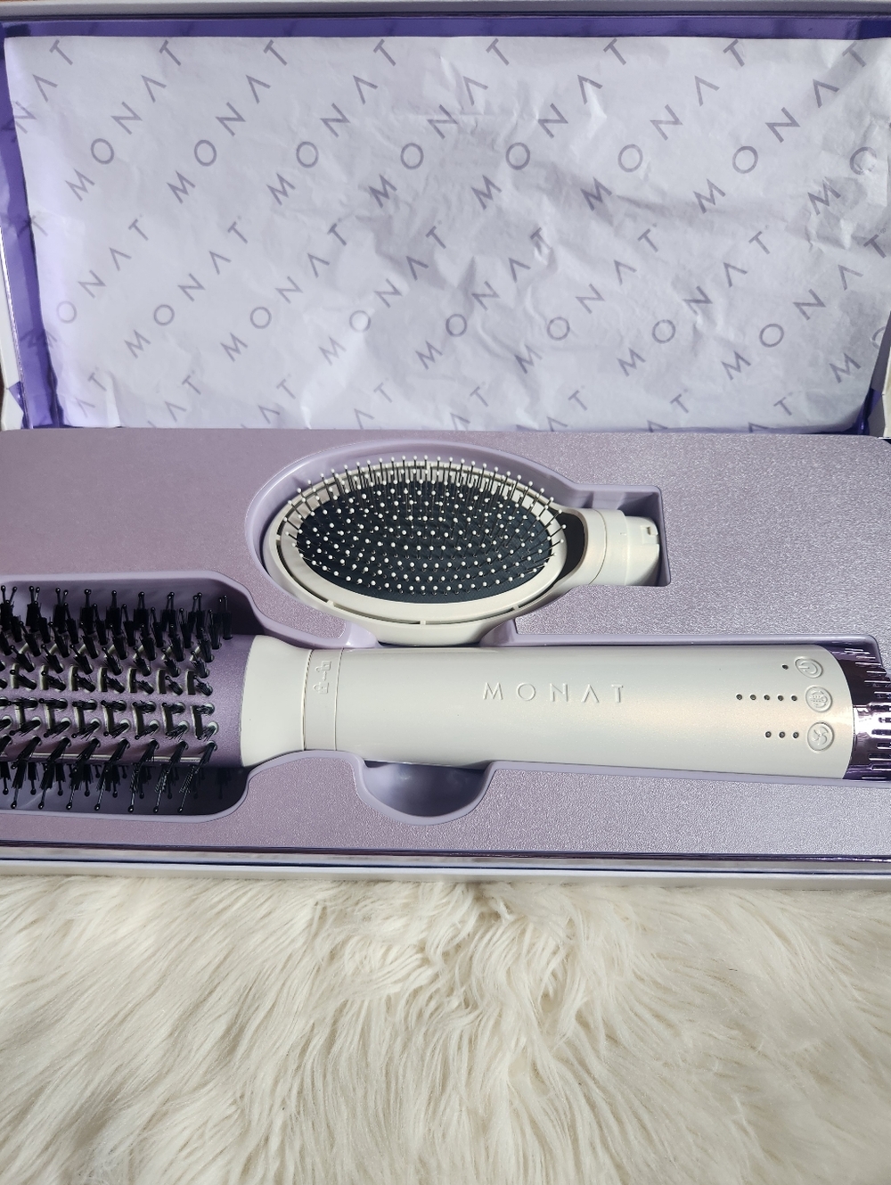 MONAT One-Step Wonder Interchangeable Hot Air Brush - Like New